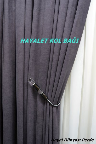 Hayal Dünyası Sistem „Ghost” de montare pe șină pentru perdele, cu braț de fi...