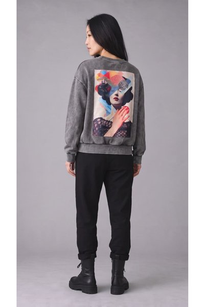 OEM Hanorac Dama Urbanwear One Size, Bumbac si Poliester, Croiala Casual, Mar...