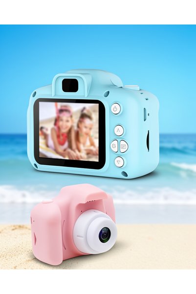 tecnocom Mini Dijital Kamera 1080p HD Çocuk Modeli