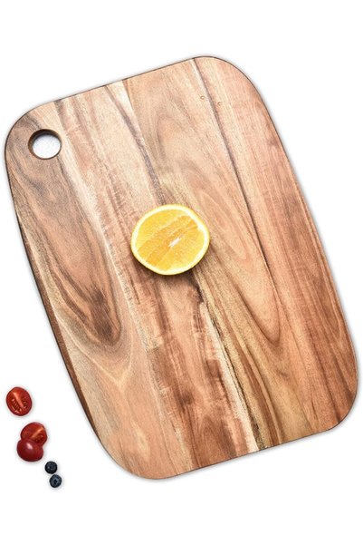 Maykela Acacia Wood Cutting Board for Kitchen Thick Wooden Cutting Boards Cho...