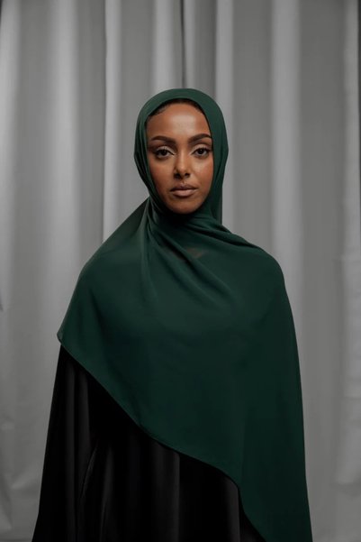 Siraya by Lantaw Crepe Chiffon Shawl|185x75 Size