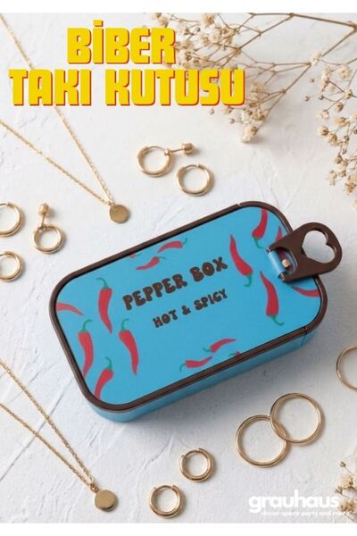 GRAUHAUS Cutie pentru bijuterii și accesoriu pentru gheată cu model retro de ...