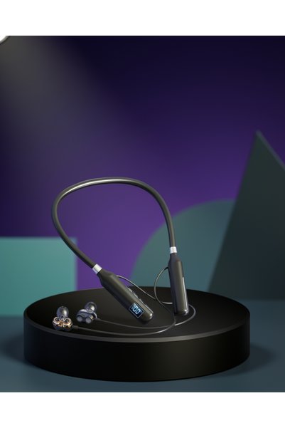 tecnocom Ergonomik Boyun Bantlı Bluetooth Kulaklık IPX4 Su Dayanıklı