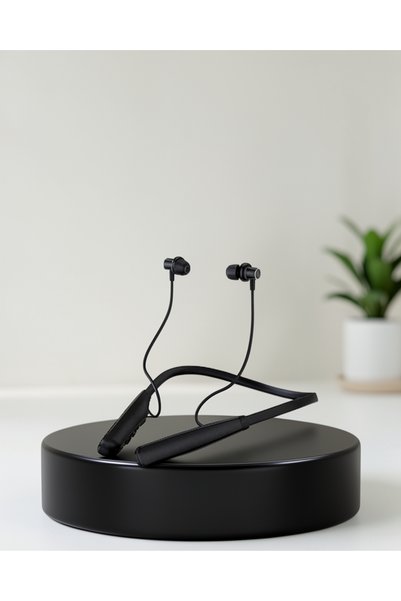 tecnocom Y12 Bluetooth Kulaklık LCD Pil Ekranı, Kompozit Diyafram