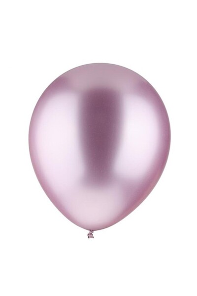 OEM Set 12 Baloane, din Latex Chrome, 30 cm, mov Deschis, decor pentru petrec...