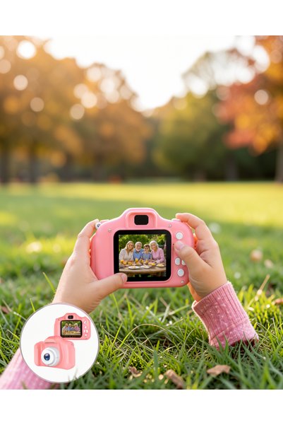tecnocom Taşınabilir HD Kamera USB Şarjlı Fotoğraf ve Video