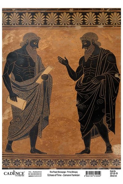 Cadence Pirinç Dekopaj Zamanın Yankıları 05 Antik Mısır 30x42cm