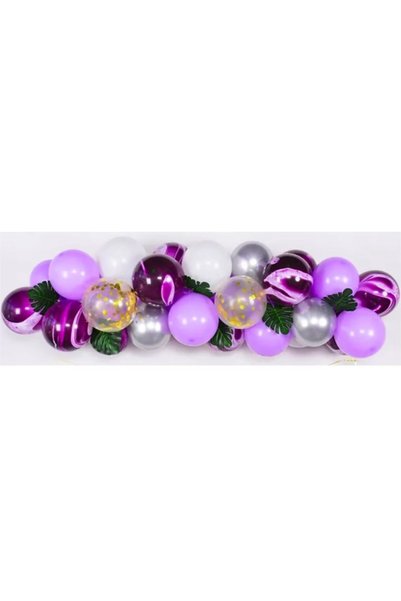 OEM Baloane decorative din Latex și Banner Happy Birthday, Model Aniversare, ...