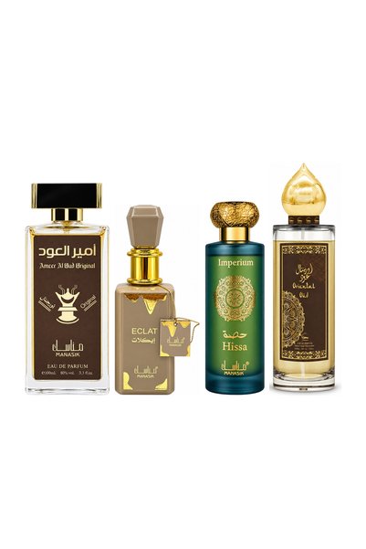 MANASIK Set 4 parfumuri Manasik, Ameer al Oud Original + Eclat + Hissa Imperi...