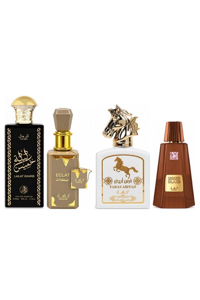 MANASIK Set 4 parfumuri Manasik, Lailat Khamis + Eclat + Faras Abiyad + Liqui...