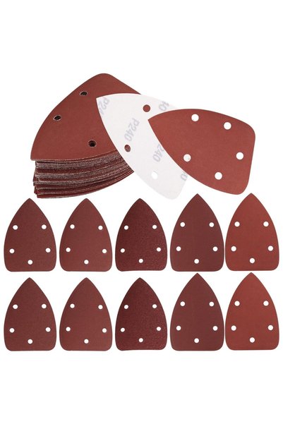 MIKUER 60Pcs Mouse Detail Sander Sandpaper, Premium 40/60/80/100/120/180/240/...