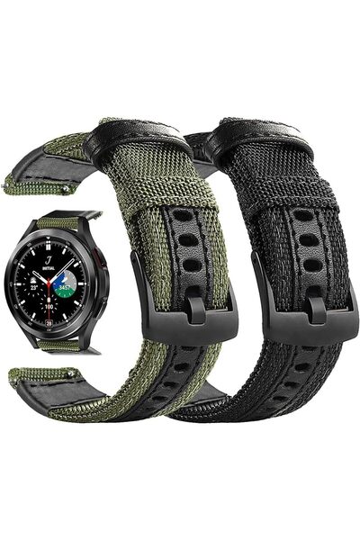 Khazna أحزمة متوافقة لساعة Galaxy Watch مقاس 46 ملم، وساعة Galaxy Watch 3 مقا...