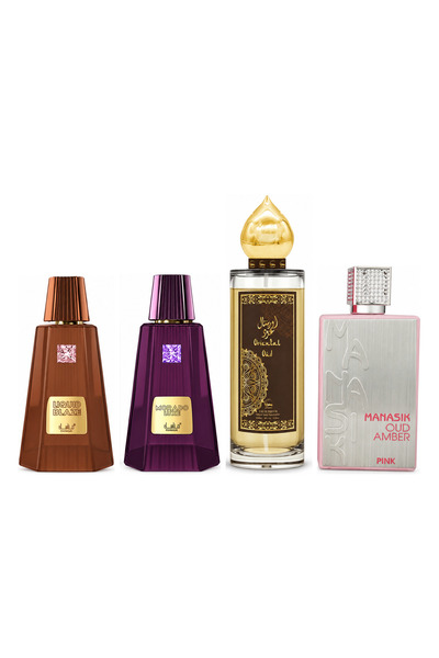 MANASIK Set 4 parfumuri Manasik, Liquid Blaze + Morado Luxe + Oriental Oud + ...