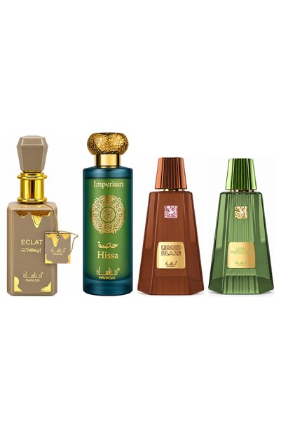 MANASIK Set 4 parfumuri Manasik, Eclat + Hissa Imperium + Liquid Blaze + Lush...