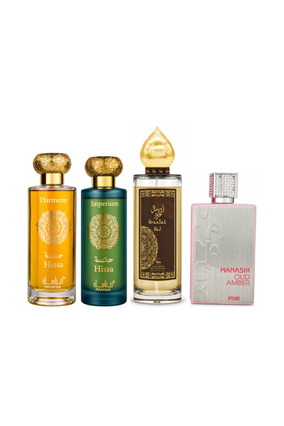 MANASIK Set 4 parfumuri Manasik, Hissa Harmony + Hissa Imperium + Oriental Ou...