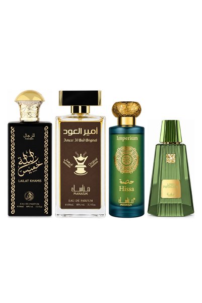 MANASIK Set 4 Manasik, Lailat Khamis + Ameer al Oud Original + Hissa Imperium...
