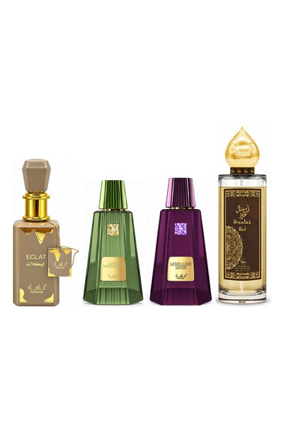 MANASIK Set 4 parfumuri Manasik, Eclat + Lush Pistachio + Morado Luxe + Orien...
