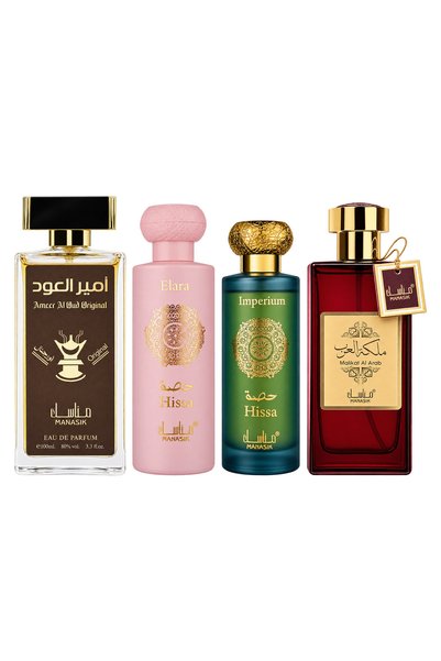 MANASIK Set 4 Manasik, Ameer al Oud Original + Hissa Elara + Hissa Imperium +...