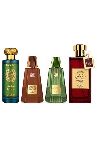 MANASIK Set 4 Manasik, Hissa Imperium + Liquid Blaze + Lush Pistachio + Malik...