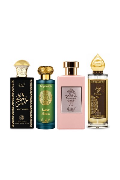 MANASIK Set 4 Manasik, Lailat Khamis + Hissa Imperium + Malikat al Arab Rose ...
