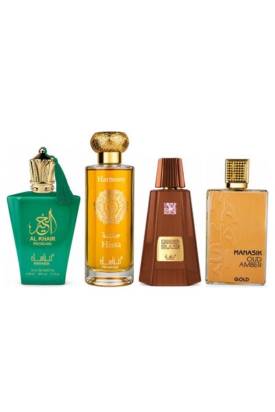 MANASIK Set 4 Manasik, Al Baraka Pistachio + Hissa Harmony + Liquid Blaze + O...