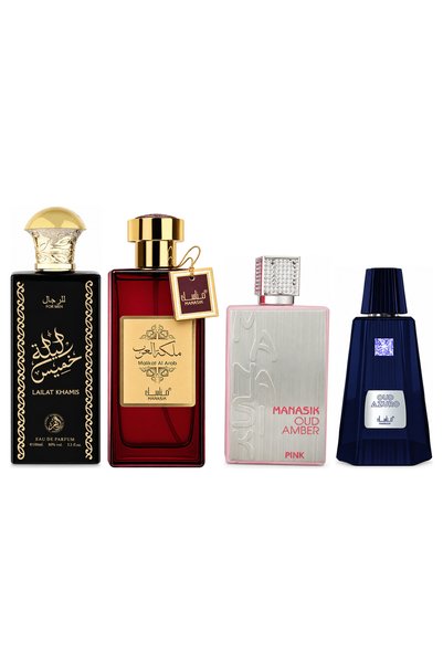 MANASIK Set 4 parfumuri Manasik, Lailat Khamis + Malikat al Arab + Oud Amber ...