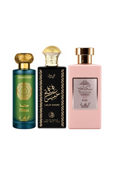 MANASIK Set 3 parfumuri Manasik, Hissa Imperium + Lailat Khamis + Malikat al ...