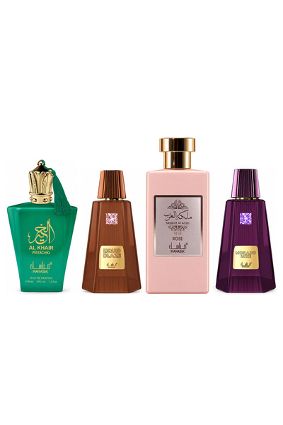 MANASIK Set 4 Manasik, Al Baraka Pistachio + Liquid Blaze + Malikat al Arab R...