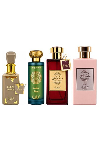 MANASIK Set 4 parfumuri Manasik, Eclat + Hissa Imperium + Malikat al Arab + M...