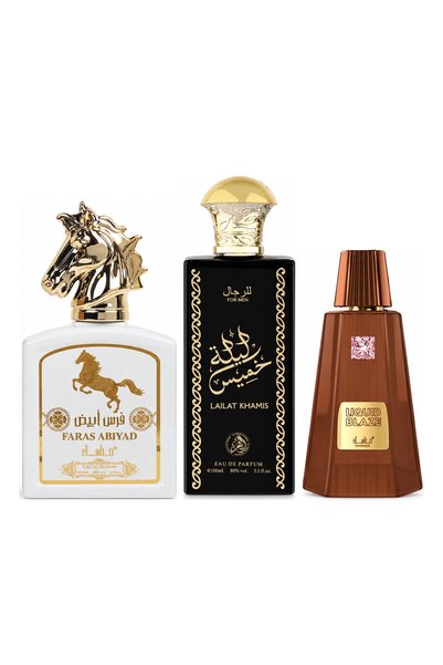 MANASIK Set 3 parfumuri Manasik, Faras Abiyad + Lailat Khamis + Liquid Blaze,...