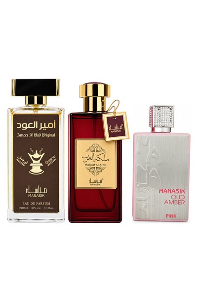 MANASIK Set 3 parfumuri Manasik, Ameer al Oud Original + Malikat al Arab + Ou...