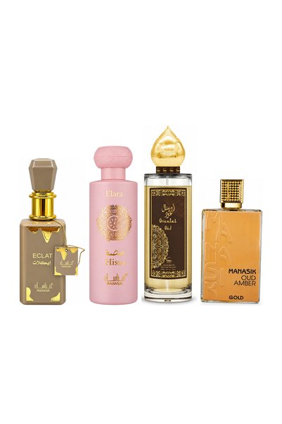 MANASIK Set 4 parfumuri Manasik, Eclat + Hissa Elara + Oriental Oud + Oud Amb...