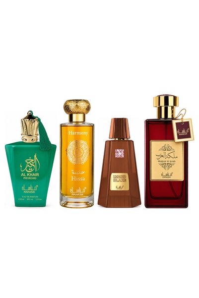 MANASIK Set 4 Manasik, Al Baraka Pistachio + Hissa Harmony + Liquid Blaze + M...