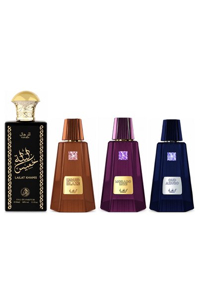 MANASIK Set 4 parfumuri Manasik, Lailat Khamis + Liquid Blaze + Morado Luxe +...