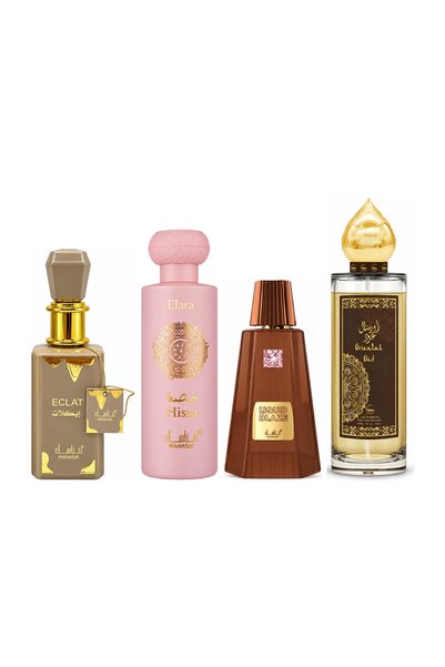 MANASIK Set 4 parfumuri Manasik, Eclat + Hissa Elara + Liquid Blaze + Orienta...