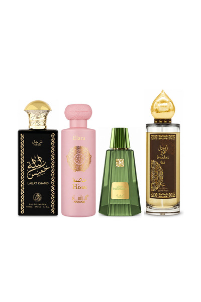 MANASIK Set 4 parfumuri Manasik, Lailat Khamis + Hissa Elara + Lush Pistachio...