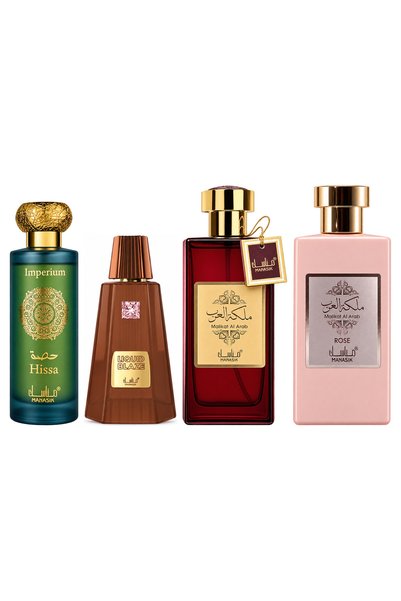 MANASIK Set 4 Manasik, Hissa Imperium + Liquid Blaze + Malikat al Arab + Mali...