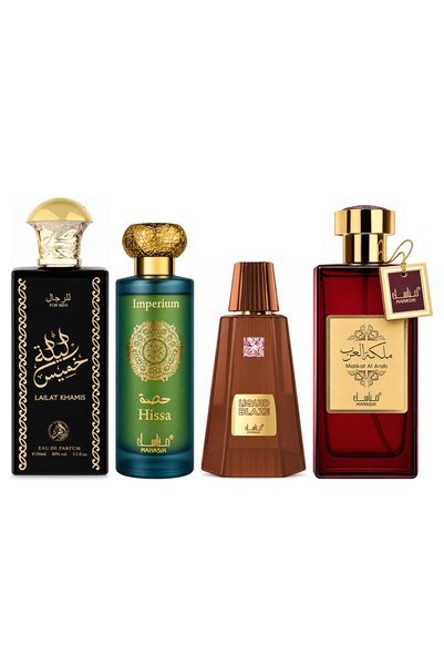 MANASIK Set 4 parfumuri Manasik, Lailat Khamis + Hissa Imperium + Liquid Blaz...