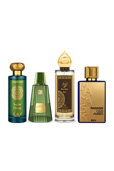 MANASIK Set 4 parfumuri Manasik, Hissa Imperium + Lush Pistachio + Oriental O...