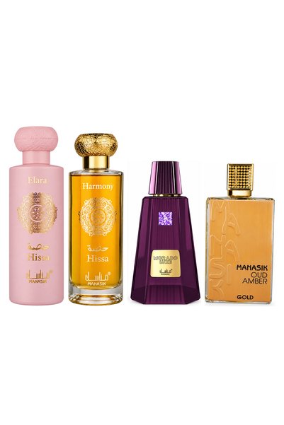 MANASIK Set 4 parfumuri Manasik, Hissa Elara + Hissa Harmony + Morado Luxe + ...