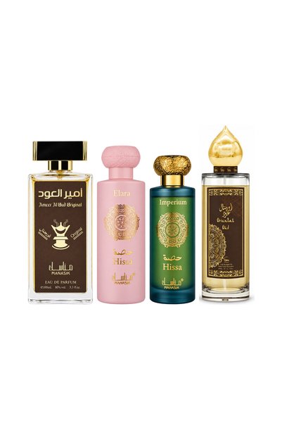 MANASIK Set 4 Manasik, Ameer al Oud Original + Hissa Elara + Hissa Imperium +...