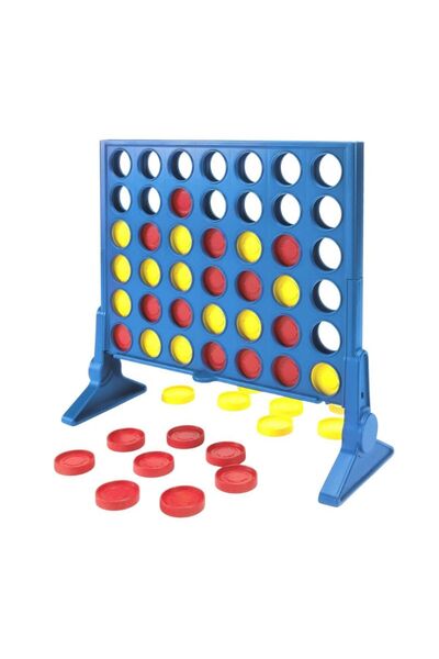 Stuniko Connect 4 Board Game, Four in a Line, Strategy and Logic Game for 2 P...
