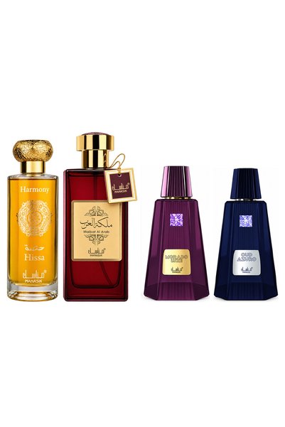 MANASIK Set 4 parfumuri Manasik, Hissa Harmony + Malikat al Arab + Morado Lux...