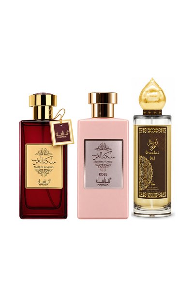 MANASIK Set 3 parfumuri Manasik, Malikat al Arab + Malikat al Arab Rose + Ori...