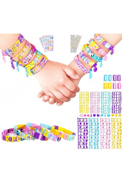 TERRIFI DIY Friendship Bracelet Kit, Jewelry Making Set, DIY Craft Kit with A...
