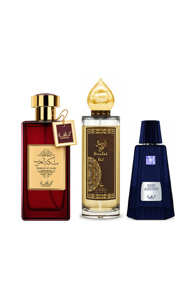 MANASIK Set 3 parfumuri Manasik, Malikat al Arab + Oriental Oud + Oud Azuro, ...