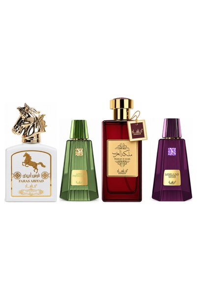 MANASIK Set 4 parfumuri Manasik, Faras Abiyad + Lush Pistachio + Malikat al A...