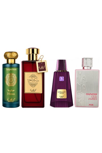 MANASIK Set 4 parfumuri Manasik, Hissa Imperium + Malikat al Arab + Morado Lu...
