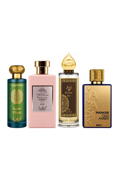 MANASIK Set 4 Manasik, Hissa Imperium + Malikat al Arab Rose + Oriental Oud +...