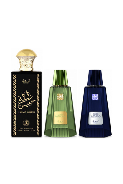 MANASIK Set 3 parfumuri Manasik, Lailat Khamis + Lush Pistachio + Oud Azuro, ...